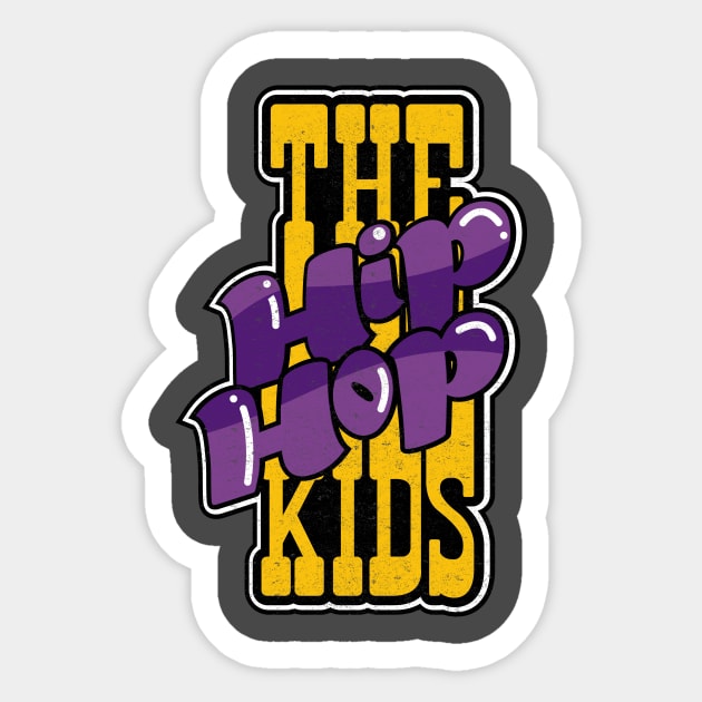 the HIPHOP Kids Sticker by BOEC Gear